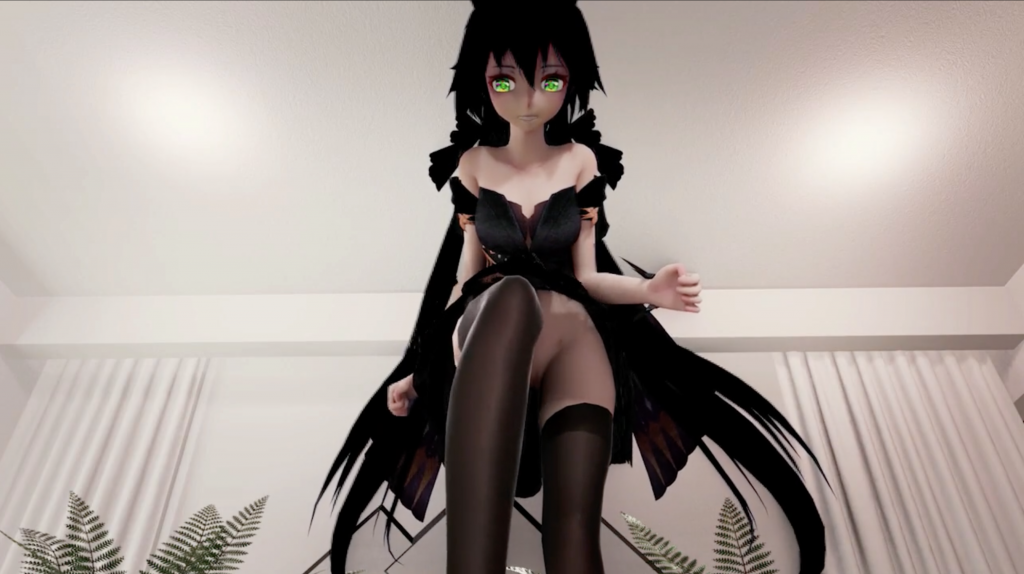 【3D超真实】黑长直洛天依湿身热舞 扭腰摆臀挑动欲望深渊